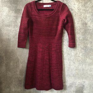 Large Sparrow Anthropologie Womens Sweater Dress P